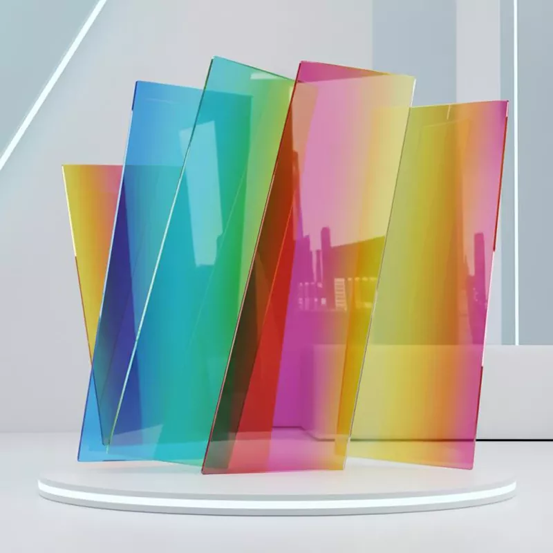 Feuille acrylique respectueuse de l'environnement